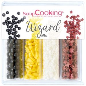 Photo de SCRAPCOOKING Mix 4 décors sucrés Wizard - Sorcier *