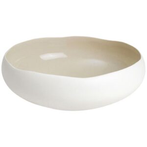 Photo de MEDARD DE NOBLAT Saladier 22 cm Lin Mat / Blanc Brillant - Oslo