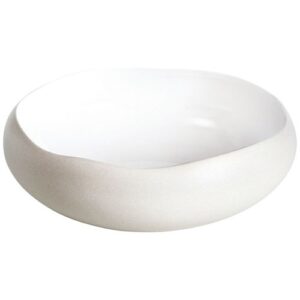 Photo de MEDARD DE NOBLAT Saladier 22 cm Blanc Mat / Lin Brillant - Oslo