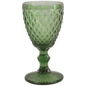 Photo de MEDARD DE NOBLAT Verre à pied 20 cl Vert - Diamond