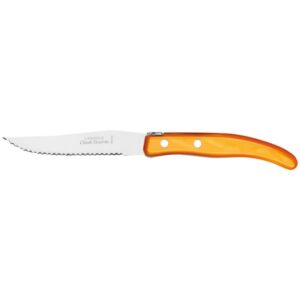Photo de CLAUDE DOZORME Couteau à steak Orange - Berlingot