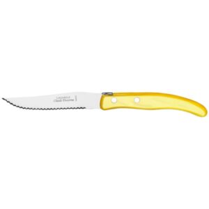 Photo de CLAUDE DOZORME Couteau à steak Jaune - Berlingot