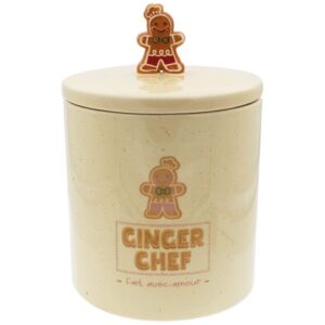 Photo de ARDTIME Boîte à biscuits ronde 15.8 x 22 cm - Ginger Chef