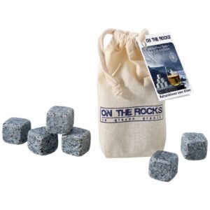 Photo de ON THE ROCKS Lot 6 glaçons Granit - Bleus de Bretagne