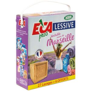 Photo de ECA PROS Lessive poudre au savon de Marseille 27 lavages