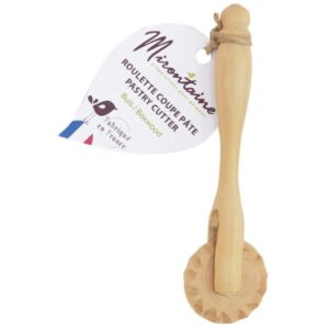 Photo de MIRONTAINE Rouleau coupe-pâte 11.5 cm en buis