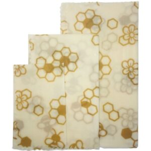 Photo de Set de 3 feuilles d'emballage alimentaire - Wrapéo®