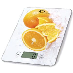 Photo de LITTLE BALANCE Balance de cuisine 5 kg Oranges - Slim - 8090