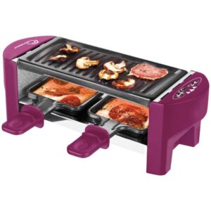 Photo de LITTLE BALANCE Raclette 2 personnes Prune - Meuuuh...! - 8615