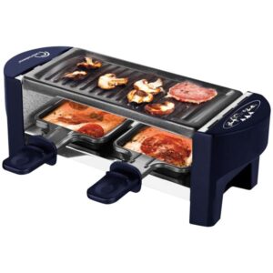 Photo de LITTLE BALANCE Raclette 2 personnes Bleu Nuit - Meuuuh...! - 8616