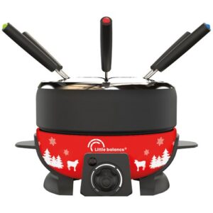 Photo de LITTLE BALANCE Service à fondue 8 personnes Rouge - Happy Meuuuh - 8689