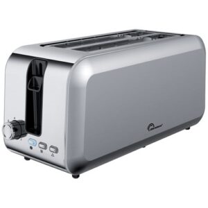 Photo de LITTLE BALANCE Grille-pain 2 fentes - Dual Inox - 8697