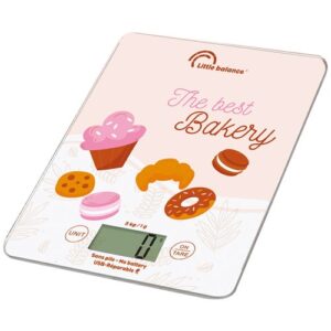 Photo de LITTLE BALANCE Balance de cuisine 5 kg Gâteaux - Slim USB-R - 8717