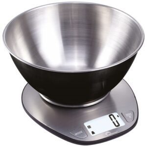 Photo de LITTLE BALANCE Balance de cuisine 5 kg + Bol - Inox