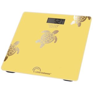 Photo de LITTLE BALANCE Pèse-personne électronique Tortues Sable - USB-R - 8731