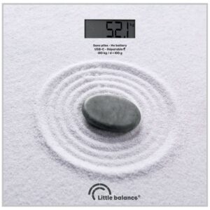 Photo de LITTLE BALANCE Pèse-personne électronique Zen - USB-R - 8841