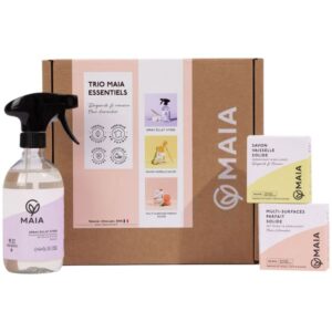 Photo de MAIA Maia coffret pdt vitres-savon vaiselle-savon multisurfaces