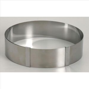Photo de LARES Cercle à tarte extensible inox