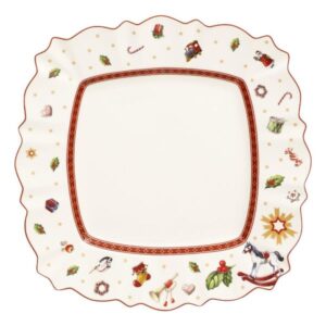 Photo de VILLEROY ET BOCH TOY'S DELIGHT*ASS.PLATE CARRE 28.5CM BLANC*N *