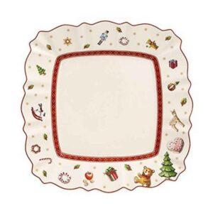 Photo de VILLEROY ET BOCH TOY'S DELIGHT*ASS.DESSERT CARRE 22X22CM*N *
