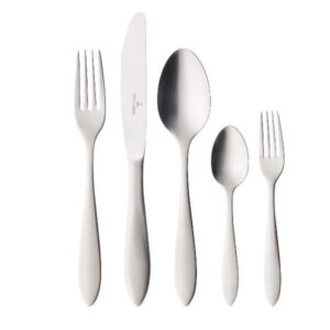 Photo de VILLEROY ET BOCH Ménagère 30 pièces Inox Brossé - Arthur