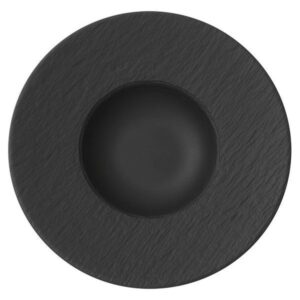 Photo de VILLEROY ET BOCH Assiette à pâtes 29 cm noir - Manufacture Rock