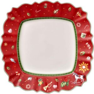 Photo de VILLEROY ET BOCH TOY'S DELIGHT*ASS.PLATE CARRE 28CM ROUGE*N *