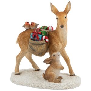 Photo de VILLEROY ET BOCH Figurine Cerf & Cadeaux - Winter Collage
