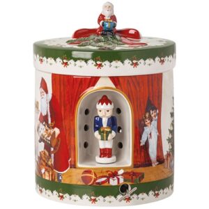 Photo de VILLEROY ET BOCH CHRISTMAS TOYS*BOITE RONDE PERE NOEL CADEAUX*N *