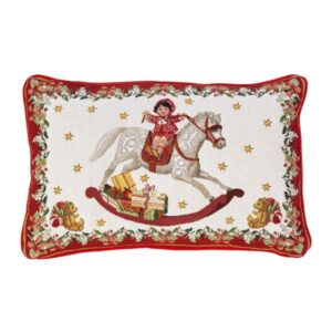 Photo de VILLEROY ET BOCH TOY'S FANTASY*COUSSIN REVERSIBLE GOBELIN 32X48CM*N *