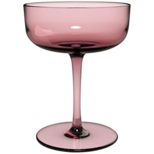 Photo de VILLEROY ET BOCH Lot 2 coupes à champagne 10 cl Rouge - Like Glass