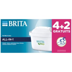 Photo de BRITA Pack 4 cartouches + 2 offertes - Maxtra Pro All-in-1