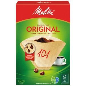Photo de MELITTA Filtre cornet papier bte40 101