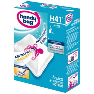 Photo de HANDY BAG Sac aspirateur handy bag non tissé x4 hoover h41