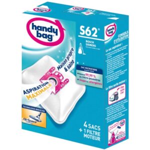 Photo de HANDY BAG Sac aspirateur handy bag non tissé x4 bosch s62