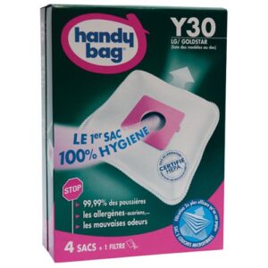 Photo de HANDY BAG Sac aspirateur handy bag non tissé x4 moulinex y30