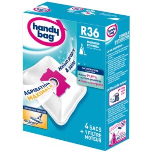Photo de HANDY BAG Sac aspirateur handy bag non tissé x4 rowenta r36