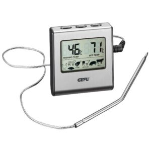 Photo de GEFU Thermomètre numérique à four avec minuteur - Tempere