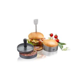 Photo de GEFU Kit à burger 3 pièces - BBQ