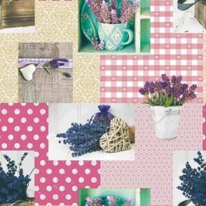 Photo de NOBLESSA Nappe rouleau noblessa contact intisse lavender 20mx140cm