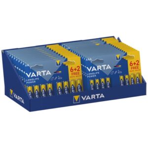 Photo de VARTA Meuble de comptoir Longlife Power AA/AAA 6 + 2 23 blisters