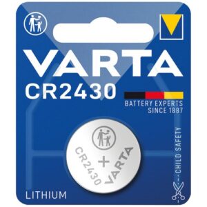 Photo de VARTA PILE LITHIUM BOUTON CR2430 BLISTER DE 1