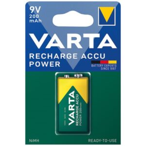 Photo de VARTA Accus 6LR61/9v V7/8H ready 2 use 200mAh blister de 1