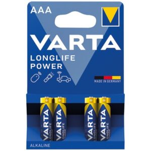 Photo de VARTA Pile Longlife Power LR03/AAA blister de 4