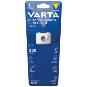 Photo de VARTA Torche outdoor sports ultralight h30r blanche