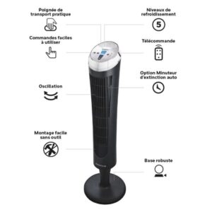 Photo de HONEYWELL Ventilateur colonne - HY254E4