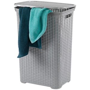 Photo de KELA Corbeille à linge Gris Clair - Brasilia