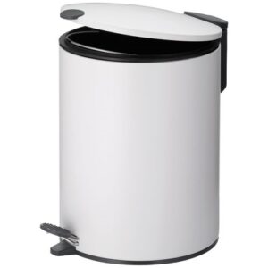 Photo de KELA Poubelle 5 L Blanche - Mats