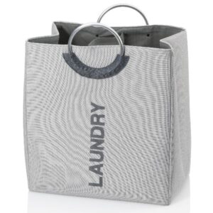 Photo de KELA Sac à linge Gris Rocher - Palma