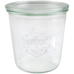 Photo de WECK Set 4 bocaux coniques droits 580 ml